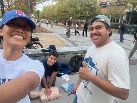 CPR-Athon (Sammy Martinez on right)