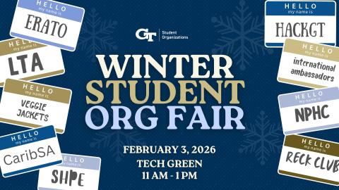 Winter Student Org Fair 