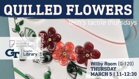 Quilled Flowers event