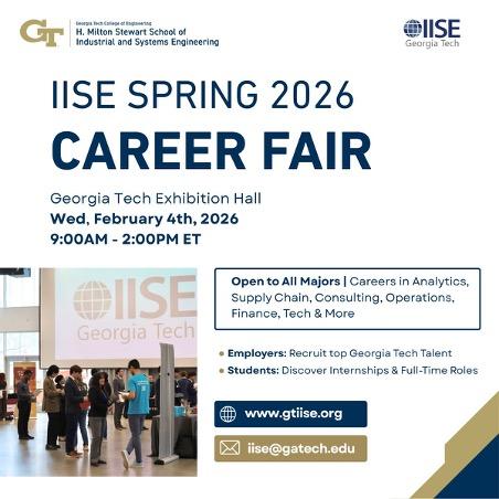 IISE Spring 2026 Career Fair