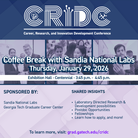 CRDIC Coffee Break with Sandia Labs 