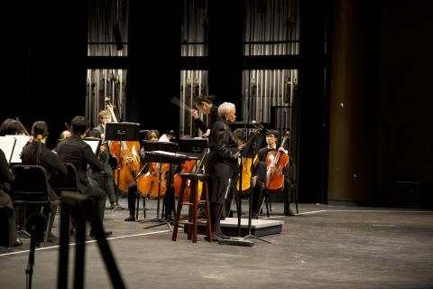 GT Concert Orchestra performing
