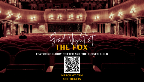 Join us at The Fox for Harry Potter and the Cursed Child!