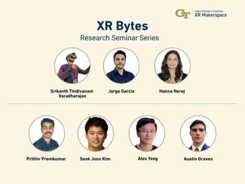speakers for XR Bytes seminar Series