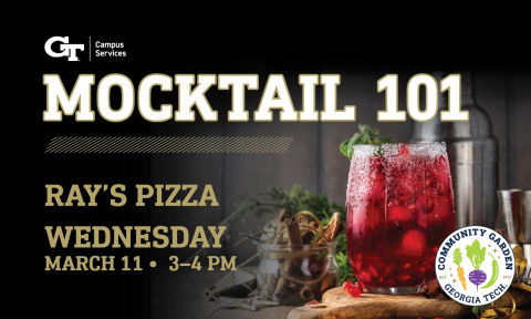 dark graphic with red drink and white and gold text