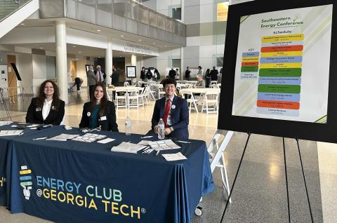 Energy Club Team at the Southeastern Energy Conference