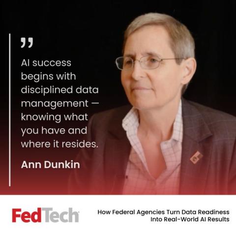 Ann Dunkin, distinguished external fellow at the Strategic Energy Institute is featured in FedTech's article