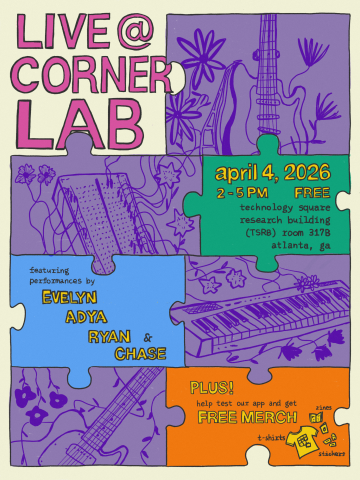 Live @ Corner Lab Poster