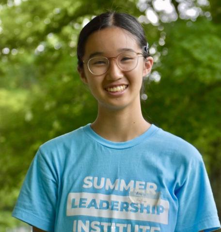 Headshot of a smiling young woman