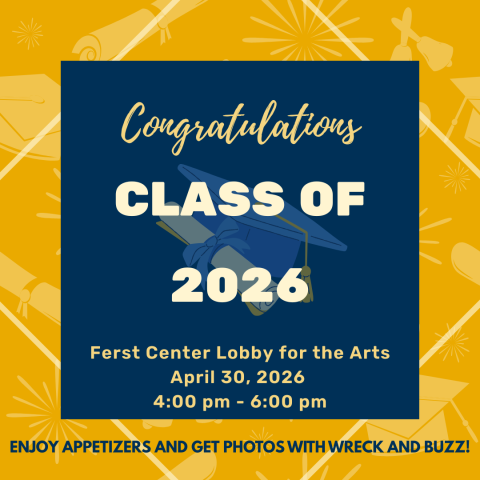 spring graduation event flyer