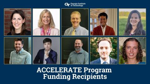 EPIcenter ACCELERATE Program Recipients Clio Andris, Marilyn Brown, Dylan Brewer, Gaurav Doshi, Michelle Graff, Tony Harding, Brian An, Matt Oliver, Micah Ziegler, Constance Crozier