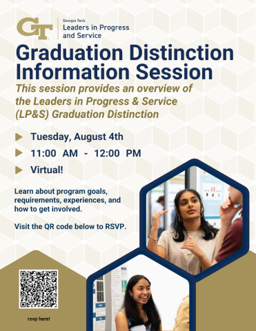 graduation information sessions flier