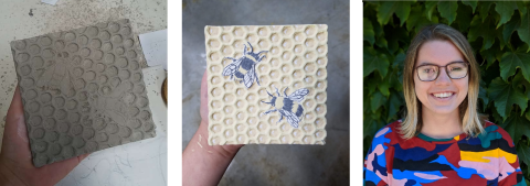 ‘Busy Bees’ by Scheller College of  Business student Olivia Webb