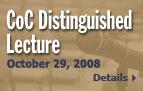CoC Distinguished Lecture: Joseph Traub
