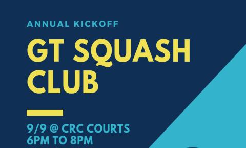 Squash Club Kickoff