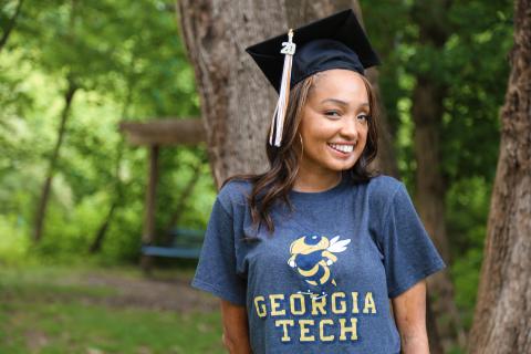 Kelsey Johnson Graduation Photo