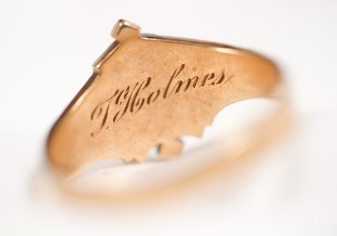 1894 Class Ring of Trezevant Holmes