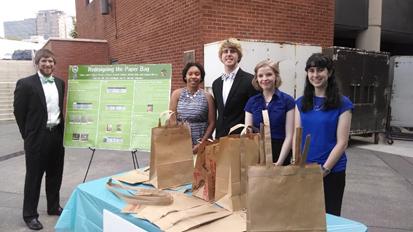 Sam Mercer, Janell Finger, Gill Irwin, Kristen Hansen and Rebecca Owens