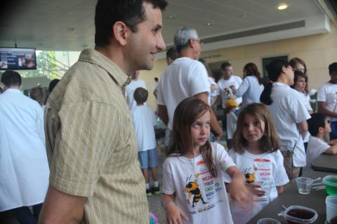 Tapping into the scientific curiosity of the young visitors at BME's Bring Your Child/Grandchild to Work Day