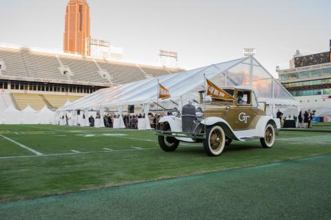 Ramblin' Wreck on Grant Field