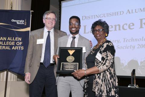 IAC Distinguished Alumni Award recipient Laurence Ralph (HTS)