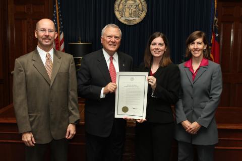Governor Deal signs International Education Week Proclamation 2012