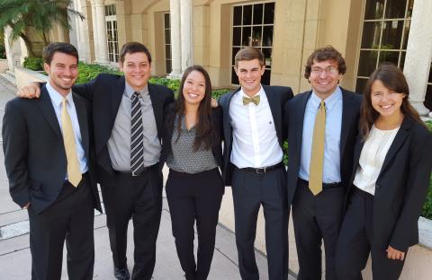 Georgia Tech Team at Coulter College Competition, Aug. 2015