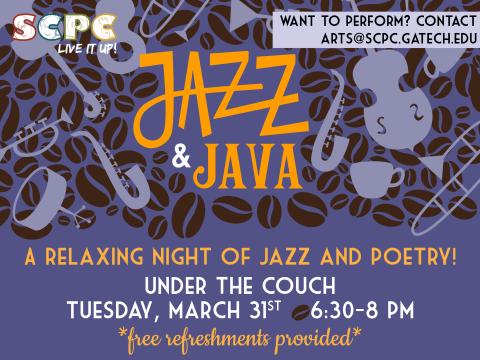 SCPC Arts presents: Jazz & Java!