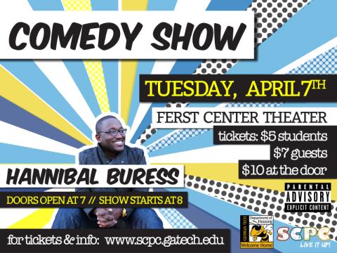 SCPC Comedy presents: Hannibal Buress!