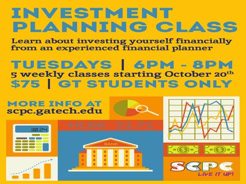 SCPC Options presents: Investment Planning Class!