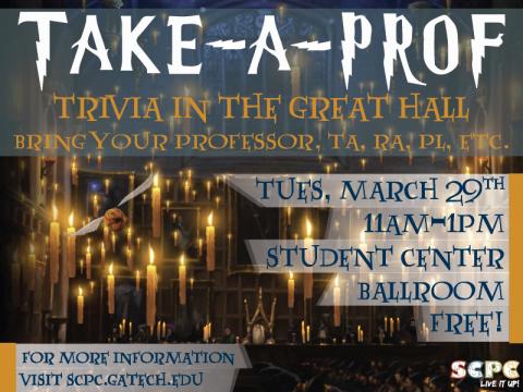 SCPC Arts & Culture presents: Take-a-Prof!