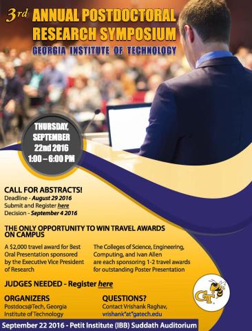 2016 Postdoctoral Research Symposium