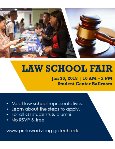 Law School Fair 2018 Flyer