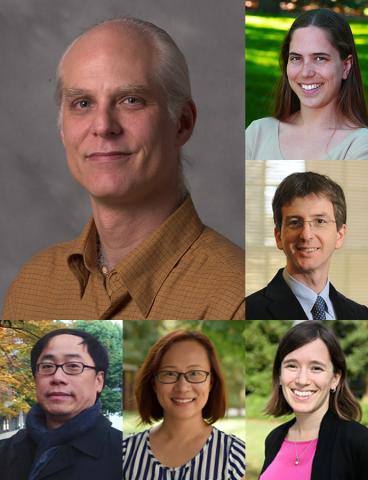 A grouping of portraits of Georgia Tech faculty who have been appointed as Brook Byers Fellows and Professor in 2018.