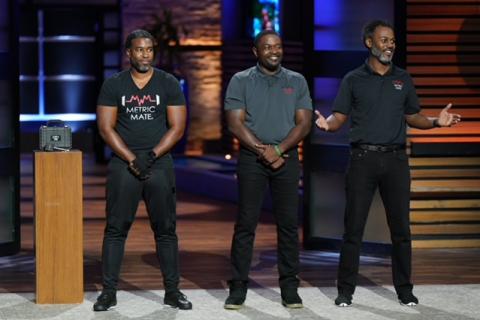 Braxton Davis, MT Strickland and Ecleamus Ricks on ABC's Shark Tank