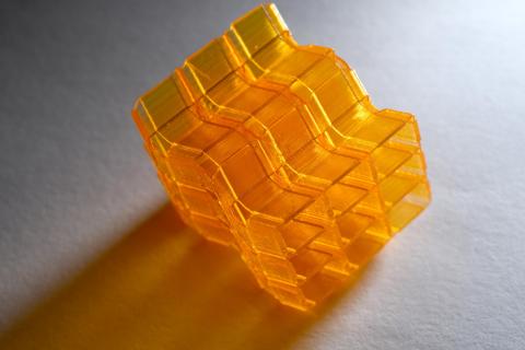 3D printed origami structure