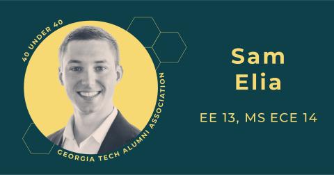 Sam Elia,  EE 13, MS  ECE 14