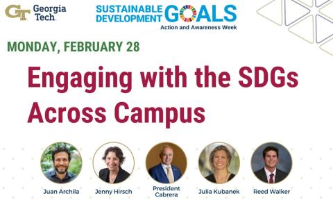 Engaging With the SDGs Panel