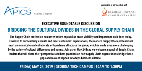 APICS Atlanta Executive Roundtable Discussion