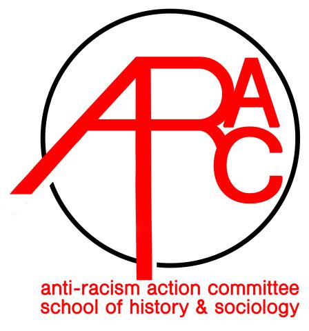 Logo for the School of History and Sociology's Anti-Racism Action Committee.