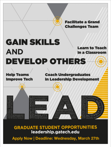 LEAD Graduate Student Opportunities,Fellows,Facilitators