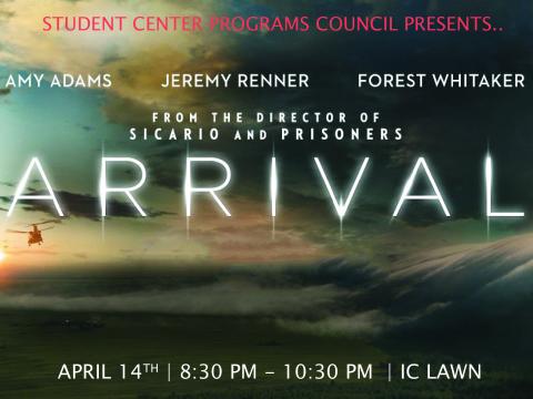 SCPC Presents Arrival on 4/14!