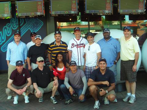 2011 EMIL-SCS class takes break from intensity of classroom to enjoy a Braves game.