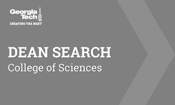 College of Sciences Dean Search 