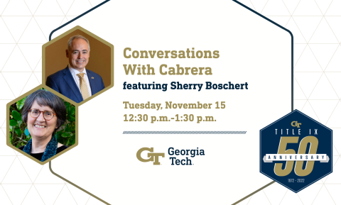 Conversations with Cabrera: Sherry Boschert, November 15, 12:30 p.m.-1:30 p.m.