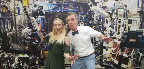 spinelli with Bill Nye. 