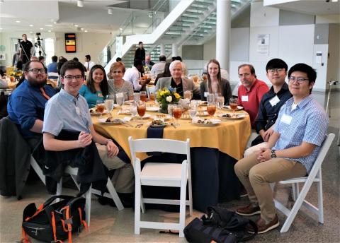 Alek and Halina Szlam at ECE Scholarship / Fellowship Luncheon