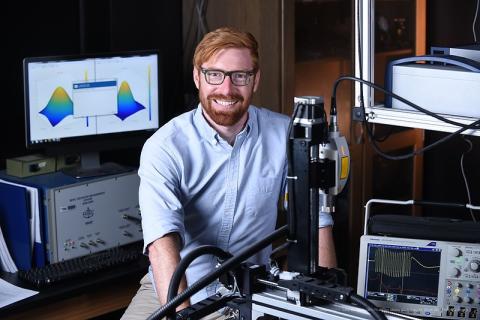 David Torello in his lab