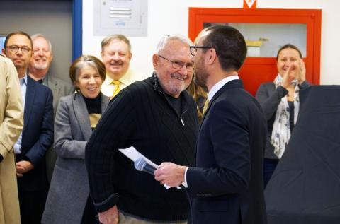 photograph of Roger Webb and Magnus Egerstedt