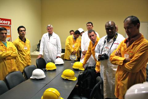 Class tours Alicorp in Lima, Peru